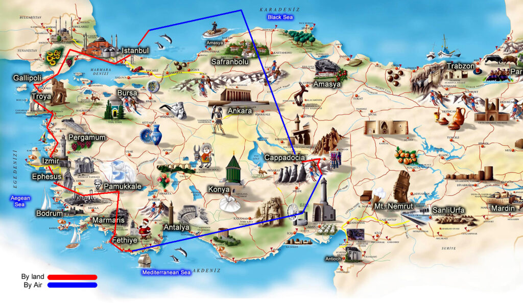 glories of turkey summer
