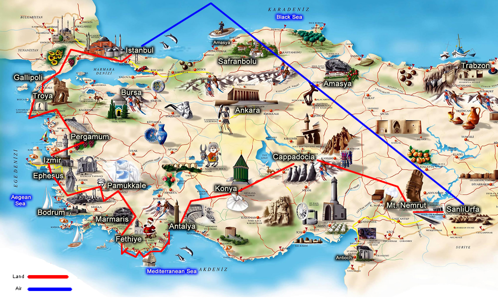 grand tour tour of turkey